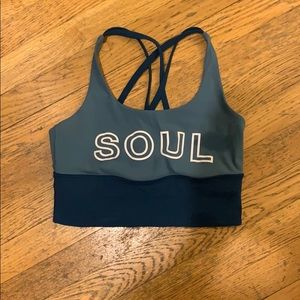 SoulCycle Lululemon longline energy bra